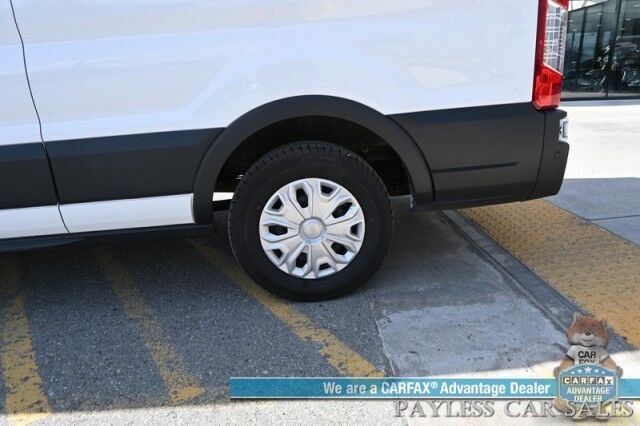 2023 Ford Transit Passenger Wagon Med Roof XLT / 3.5L V6 / Leather Bucket Seats / Navigation / Blind Spot Alert / Apple CarPlay & Android Auto / Seats 8 / 360 View Camera / Cruise Control / Air Conditioning /Fog Lights / Running Board / 1-Owner Anchorage AK