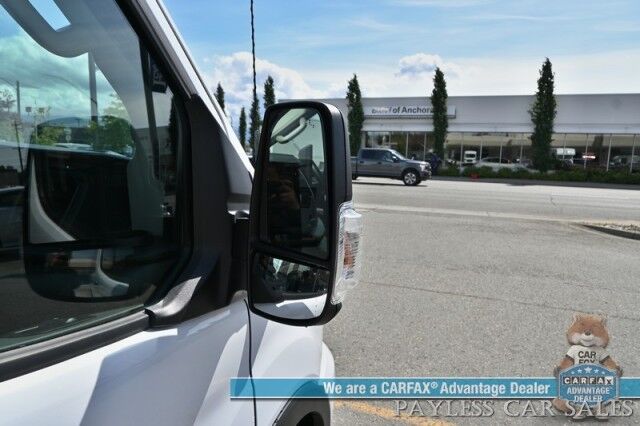 2023 Ford Transit Passenger Wagon Med Roof XLT / 3.5L V6 / Leather Bucket Seats / Navigation / Blind Spot Alert / Apple CarPlay & Android Auto / Seats 8 / 360 View Camera / Cruise Control / Air Conditioning /Fog Lights / Running Board / 1-Owner Anchorage AK