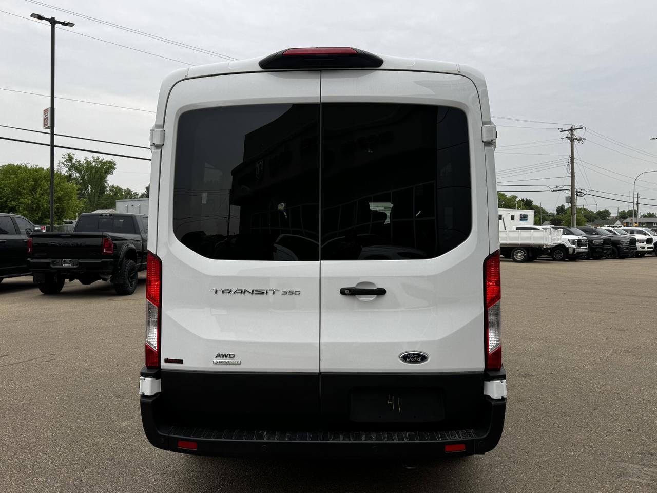 2023 Ford Transit Passenger Wagon T350 AWD Van | V6 Turbo | Low KMs | 12 Passenger Seats Redwater AB