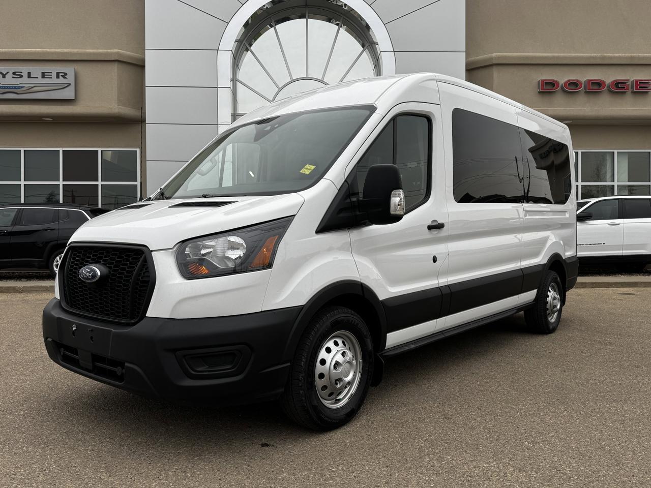 2023 Ford Transit Passenger Wagon T350 AWD Van | V6 Turbo | Low KMs | 12 Passenger Seats Redwater AB