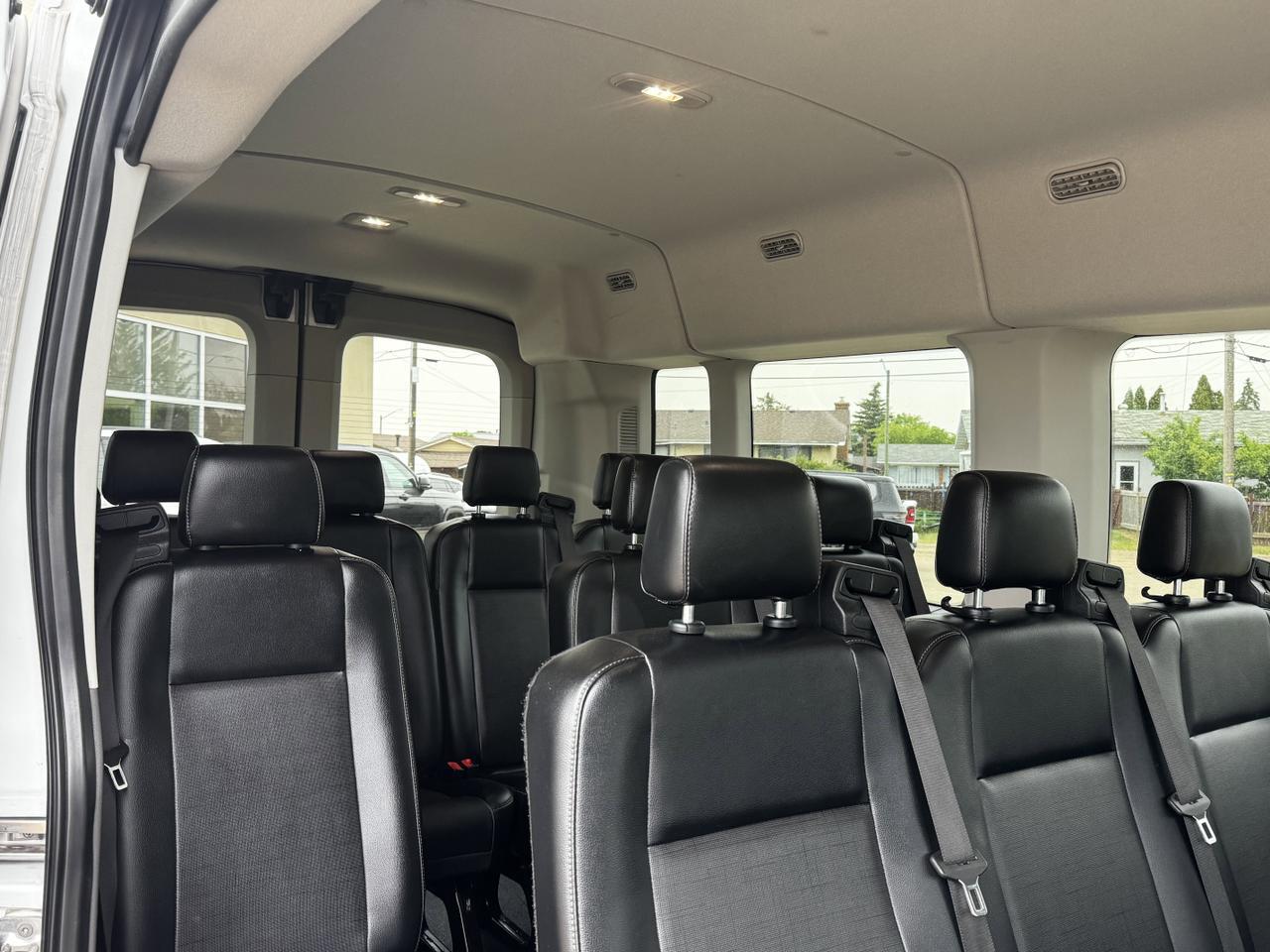 2023 Ford Transit Passenger Wagon T350 AWD Van | V6 Turbo | Low KMs | 12 Passenger Seats Redwater AB