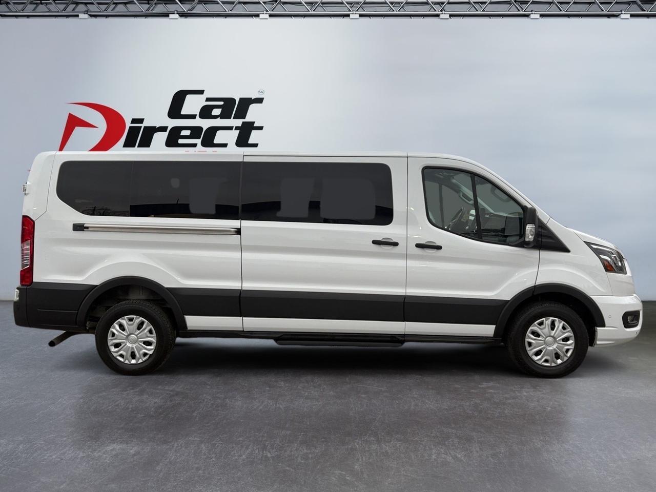2023 Ford Transit Passenger Wagon XLT, POWER RUNNING BOARDS, AUTO START/STOP, LANE KEEP ASSIST, BLIND SPOT ALERT, BACKUO CAMERA, LOW MILEAGE, ONLY 1 OWNER, CLERAN CARFAX, THIS VAN IS WHAT YOU NEED FOR THOSE LONG TRIPS! Virginia Beach VA