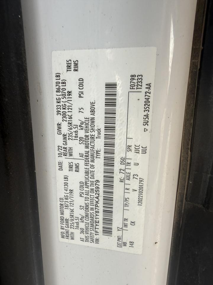 2023 Ford Transit T-150 Low Roof Cargo Van Collinsville OK