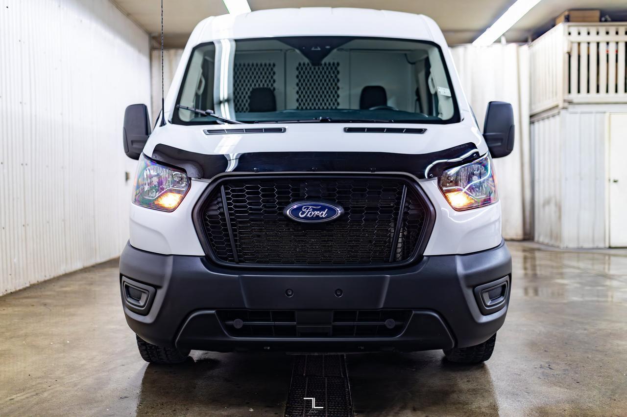 2023 Ford Transit T-250 Medium Roof Cargo Van Partition BCam Red Deer AB