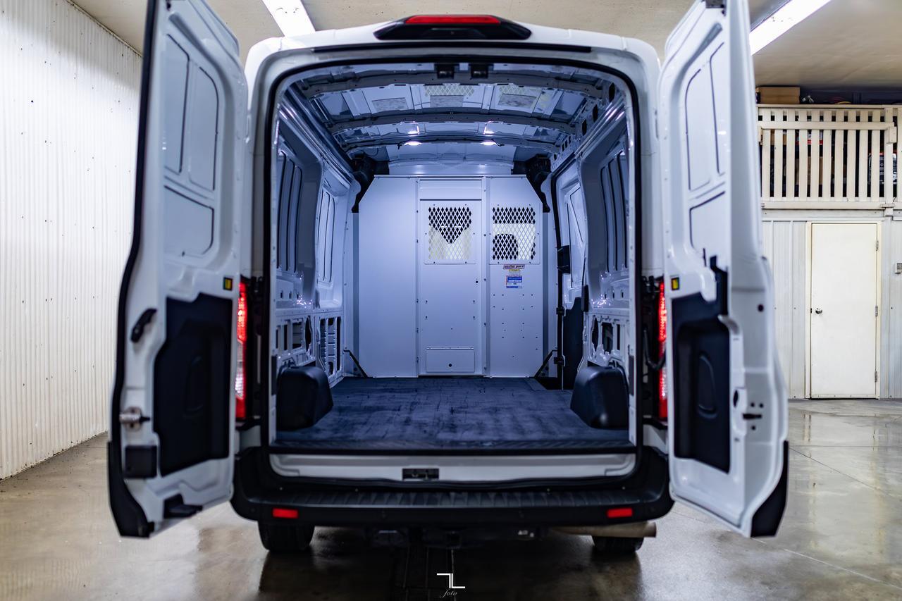 2023 Ford Transit T-250 Medium Roof Cargo Van Partition BCam Red Deer AB