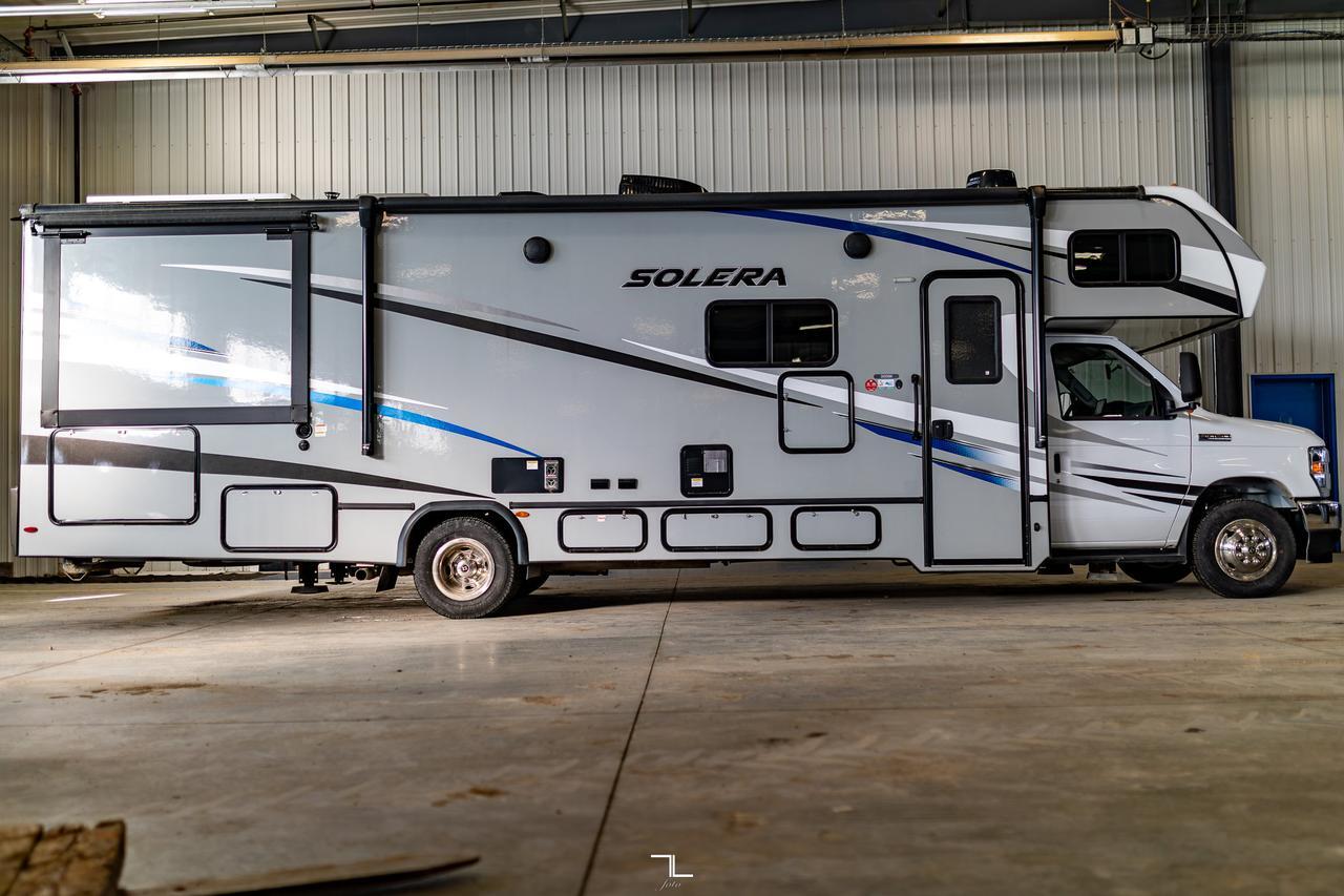 2023 Forest River Solera 32DSK Queen Bed Kitchen Slides Red Deer AB