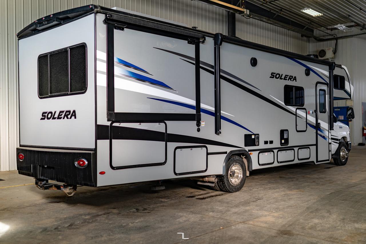 2023 Forest River Solera 32DSK Queen Bed Kitchen Slides Red Deer AB