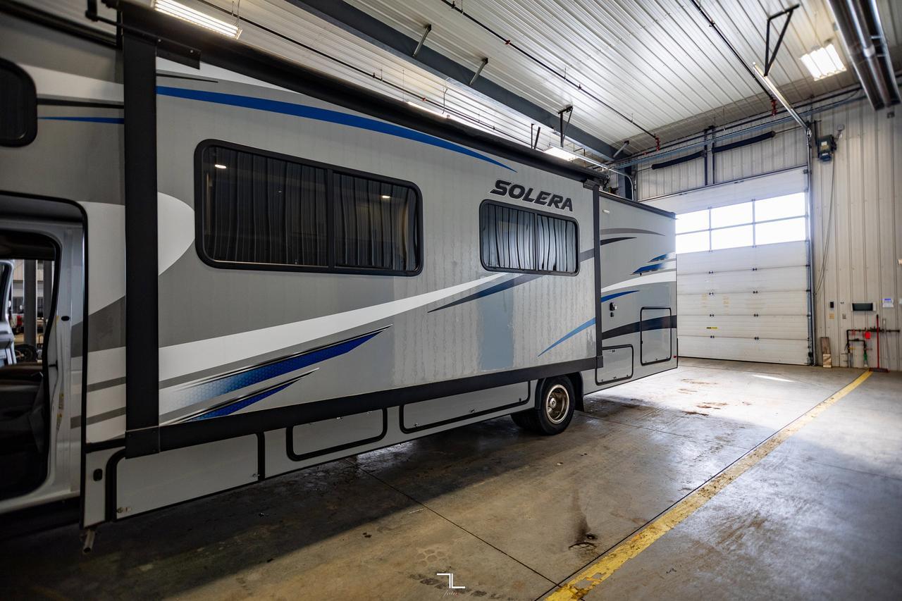 2023 Forest River Solera 32DSK Queen Bed Kitchen Slides Red Deer AB