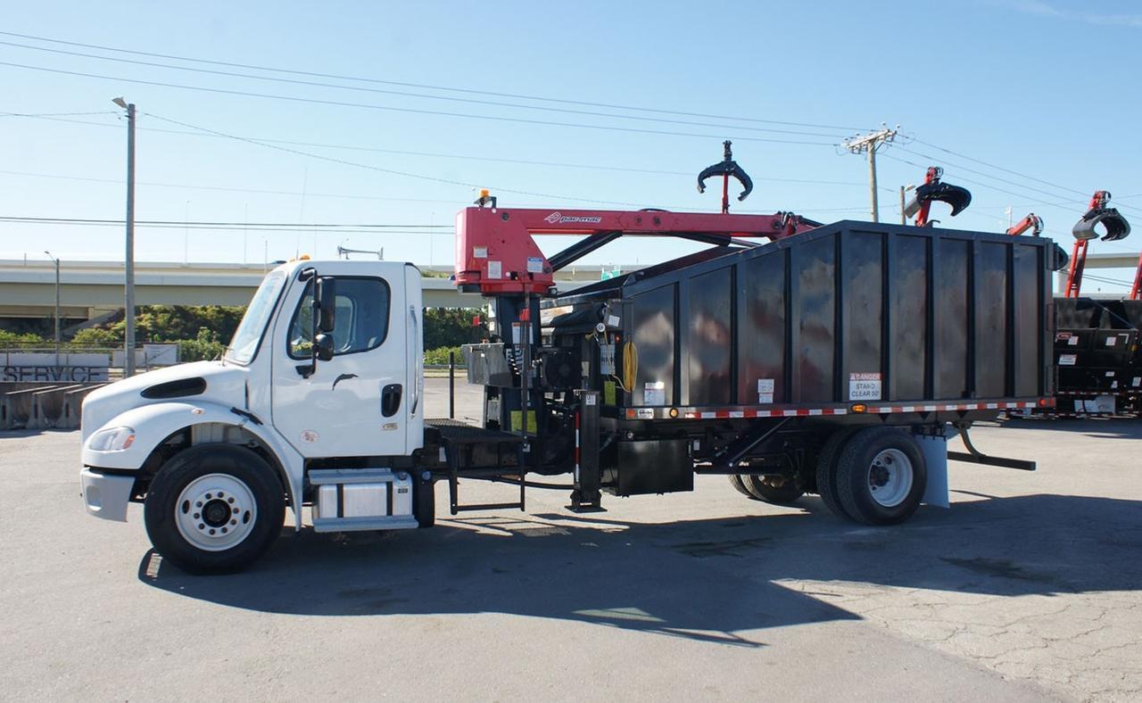 2023 Freightliner M2 106 28 Yard Pac Mac Grapple Truck Tampa FL