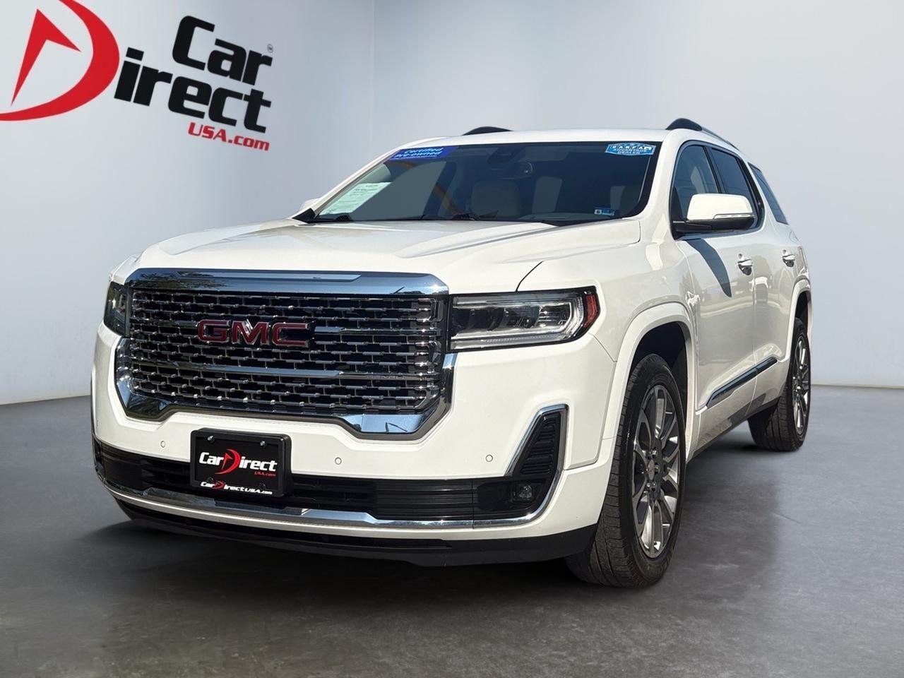2023 GMC Acadia Denali, ROOF RACKS, HEADS UP DISPLAY, FORWARD COLLISION ALERT, LANE KEEP ASSIST, BLIND SPOT ALERT, POWER LIFTGATE, APPLE CARPLAY/ANDROID AUTO, CAPTAINS CHAIRS, POWER 3RD ROW, BACKUP CAMERA, ONLY 1 OWNER, CLEAN CARFAX, GET IN THIS ACADIA TODAY! Virginia Beach VA
