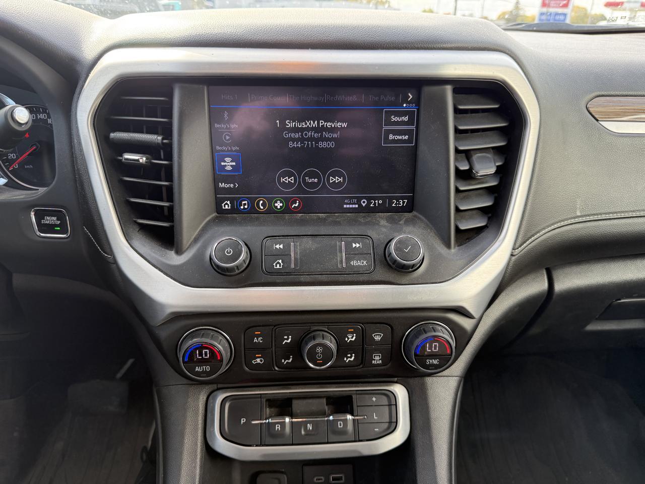 2023 GMC Acadia SLE AWD | Low KMs | 3 Row Seating | Heated Front Seats | Remote Start | Power Liftgate | Park Assist Redwater AB