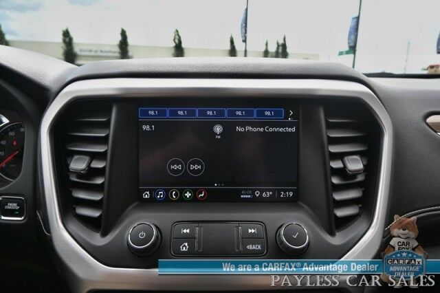 2023 GMC Acadia SLE / AWD / Elevation Edition / Driver Convenience & Trailering Pkg / Auto Start / Power & Heated Seats / Lane Departure & Blind Spot Alert / Rear Captain Chairs / 3rd Row / Seats 6 / Tow Pkg / Block Heater Anchorage AK