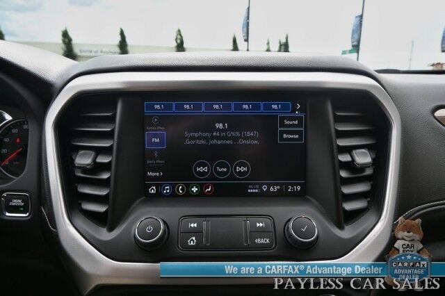 2023 GMC Acadia SLE / AWD / Elevation Edition / Driver Convenience & Trailering Pkg / Auto Start / Power & Heated Seats / Lane Departure & Blind Spot Alert / Rear Captain Chairs / 3rd Row / Seats 6 / Tow Pkg / Block Heater Anchorage AK