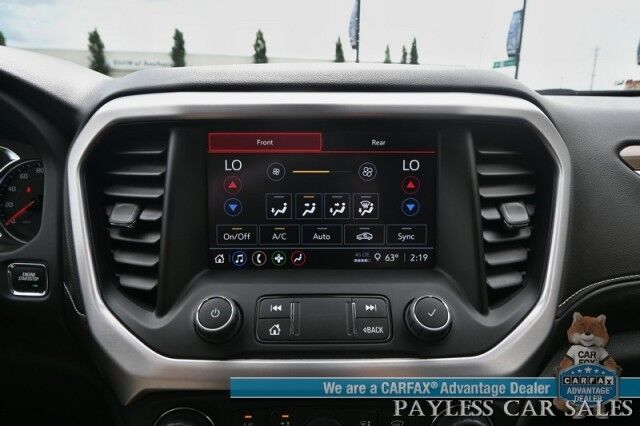 2023 GMC Acadia SLE / AWD / Elevation Edition / Driver Convenience & Trailering Pkg / Auto Start / Power & Heated Seats / Lane Departure & Blind Spot Alert / Rear Captain Chairs / 3rd Row / Seats 6 / Tow Pkg / Block Heater Anchorage AK