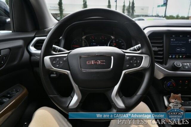 2023 GMC Acadia SLE / AWD / Elevation Edition / Driver Convenience & Trailering Pkg / Auto Start / Power & Heated Seats / Lane Departure & Blind Spot Alert / Rear Captain Chairs / 3rd Row / Seats 6 / Tow Pkg / Block Heater Anchorage AK