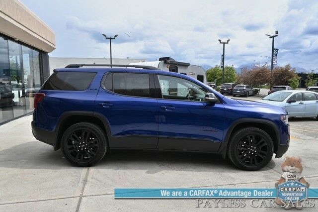 2023 GMC Acadia SLE / AWD / Elevation Edition / Driver Convenience & Trailering Pkg / Auto Start / Power & Heated Seats / Lane Departure & Blind Spot Alert / Rear Captain Chairs / 3rd Row / Seats 6 / Tow Pkg / Block Heater Anchorage AK