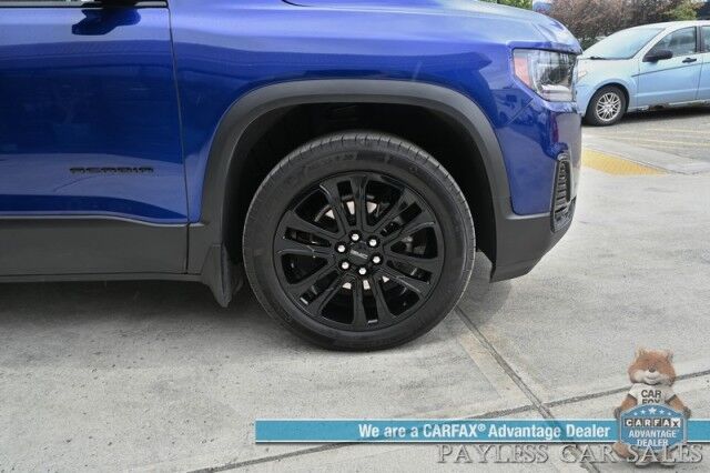 2023 GMC Acadia SLE / AWD / Elevation Edition / Driver Convenience & Trailering Pkg / Auto Start / Power & Heated Seats / Lane Departure & Blind Spot Alert / Rear Captain Chairs / 3rd Row / Seats 6 / Tow Pkg / Block Heater Anchorage AK