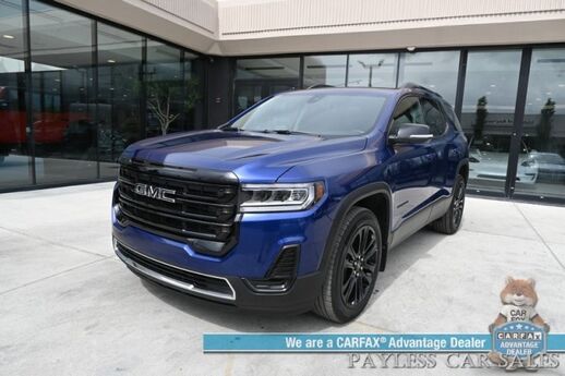 2023 GMC Acadia SLE / AWD / Elevation Edition / Driver Convenience & Trailering Pkg / Auto Start / Power & Heated Seats / Lane Departure & Blind Spot Alert / Rear Captain Chairs / 3rd Row / Seats 6 / Tow Pkg / Block Heater Anchorage AK