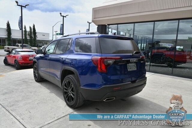 2023 GMC Acadia SLE / AWD / Elevation Edition / Driver Convenience & Trailering Pkg / Auto Start / Power & Heated Seats / Lane Departure & Blind Spot Alert / Rear Captain Chairs / 3rd Row / Seats 6 / Tow Pkg / Block Heater Anchorage AK