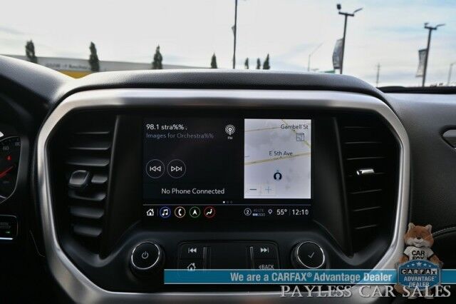 2023 GMC Acadia SLT / AWD / Auto Start / Power & Heated Leather Seats / NAV / Bose Speakers / Lane Departure & Blind Spot Alert / Rear Captain Chairs /3rd Row / Seats 6 / Apple CarPlay & Android Auto / Back Up Camera / 1-Owner Anchorage AK