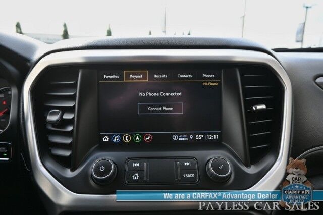 2023 GMC Acadia SLT / AWD / Auto Start / Power & Heated Leather Seats / NAV / Bose Speakers / Lane Departure & Blind Spot Alert / Rear Captain Chairs /3rd Row / Seats 6 / Apple CarPlay & Android Auto / Back Up Camera / 1-Owner Anchorage AK
