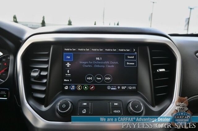 2023 GMC Acadia SLT / AWD / Auto Start / Power & Heated Leather Seats / NAV / Bose Speakers / Lane Departure & Blind Spot Alert / Rear Captain Chairs /3rd Row / Seats 6 / Apple CarPlay & Android Auto / Back Up Camera / 1-Owner Anchorage AK