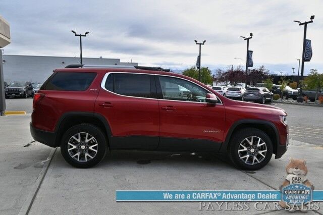 2023 GMC Acadia SLT / AWD / Auto Start / Power & Heated Leather Seats / NAV / Bose Speakers / Lane Departure & Blind Spot Alert / Rear Captain Chairs /3rd Row / Seats 6 / Apple CarPlay & Android Auto / Back Up Camera / 1-Owner Anchorage AK