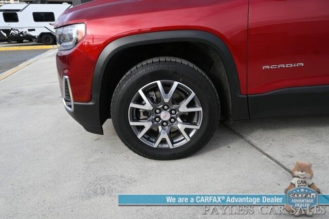 2023 GMC Acadia SLT / AWD / Auto Start / Power & Heated Leather Seats / NAV / Bose Speakers / Lane Departure & Blind Spot Alert / Rear Captain Chairs /3rd Row / Seats 6 / Apple CarPlay & Android Auto / Back Up Camera / 1-Owner Anchorage AK