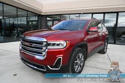 2023_GMC_Acadia_SLT / AWD / Auto Start / Power & Heated Leather Seats / NAV / Bose Speakers / Lane Departure & Blind Spot Alert / Rear Captain Chairs /3rd Row / Seats 6 / Apple CarPlay & Android Auto / Back Up Camera / 1-Owner_ Anchorage AK