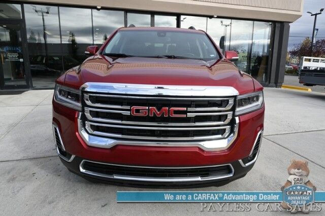 2023 GMC Acadia SLT / AWD / Auto Start / Power & Heated Leather Seats / NAV / Bose Speakers / Lane Departure & Blind Spot Alert / Rear Captain Chairs /3rd Row / Seats 6 / Apple CarPlay & Android Auto / Back Up Camera / 1-Owner Anchorage AK