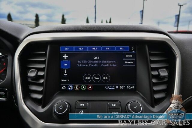 2023 GMC Acadia SLT / AWD / Auto Start / Power & Heated Leather Seats / Navigation / Bose Speakers / Lane Departure & Blind Spot / Apple CarPlay & Android Auto / Block Heater / 3rd Row / Captain Chairs / 27 MPG / 1-Owner Anchorage AK