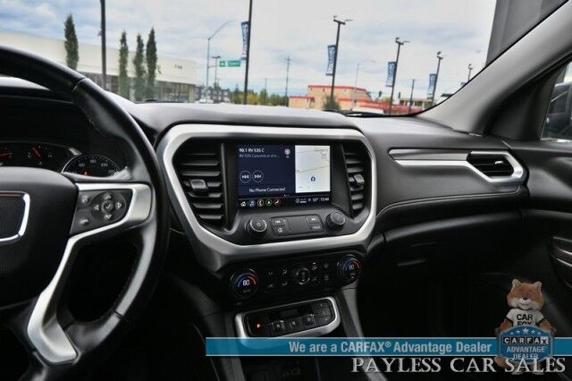 2023 GMC Acadia SLT / AWD / Auto Start / Power & Heated Leather Seats / Navigation / Bose Speakers / Lane Departure & Blind Spot / Apple CarPlay & Android Auto / Block Heater / 3rd Row / Captain Chairs / 27 MPG / 1-Owner Anchorage AK