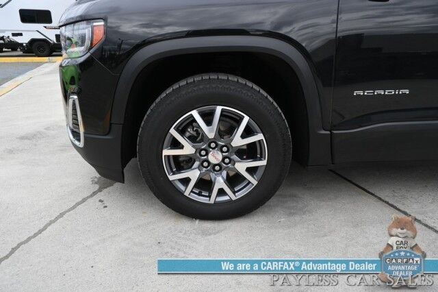 2023 GMC Acadia SLT / AWD / Auto Start / Power & Heated Leather Seats / Navigation / Bose Speakers / Lane Departure & Blind Spot / Apple CarPlay & Android Auto / Block Heater / 3rd Row / Captain Chairs / 27 MPG / 1-Owner Anchorage AK