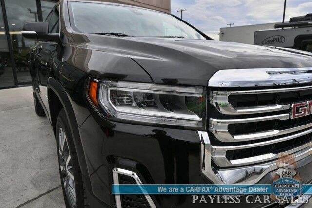 2023 GMC Acadia SLT / AWD / Auto Start / Power & Heated Leather Seats / Navigation / Bose Speakers / Lane Departure & Blind Spot / Apple CarPlay & Android Auto / Block Heater / 3rd Row / Captain Chairs / 27 MPG / 1-Owner Anchorage AK 2023 GMC Acadia SLT / AWD / Auto Start / Power & Heated Leather Seats / Navigation / Bose Speakers / Lane Departure & Blind Spot / Apple CarPlay & Android Auto / Block Heater / 3rd Row / Captain Chairs / 27 MPG / 1-Owner Anchorage AK