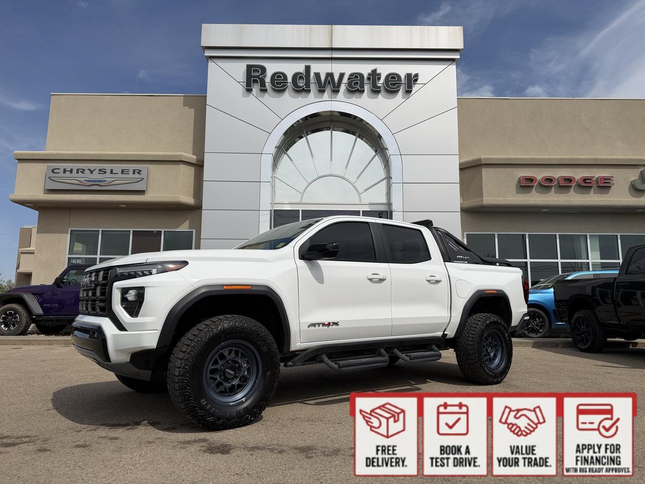 2023 GMC Canyon AT4X Crew Cab 4WD | Low KMs | NAV | Bose Audio | Heated Seats | Remote Start | Wireless Charging