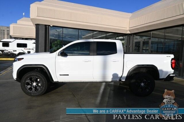 2023 GMC Canyon Elevation / 4X4 / AutoStart / Convenience Pkg / Preferred Pkg / Power & Heated Seats / Lane Departure & Forward Collision Alert / Apple CarPlay & Android Auto / Backup Camera / Bed Liner / Tow Pkg / 1-Owner Anchorage AK
