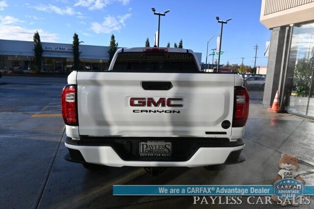 2023 GMC Canyon Elevation / 4X4 / AutoStart / Convenience Pkg / Preferred Pkg / Power & Heated Seats / Lane Departure & Forward Collision Alert / Apple CarPlay & Android Auto / Backup Camera / Bed Liner / Tow Pkg / 1-Owner Anchorage AK