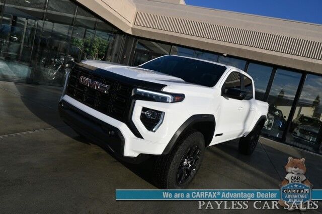 2023 GMC Canyon Elevation / 4X4 / AutoStart / Convenience Pkg / Preferred Pkg / Power & Heated Seats / Lane Departure & Forward Collision Alert / Apple CarPlay & Android Auto / Backup Camera / Bed Liner / Tow Pkg / 1-Owner Anchorage AK