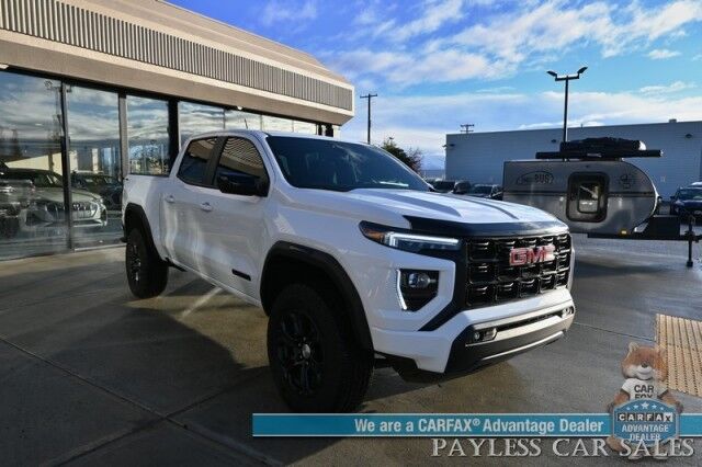 2023 GMC Canyon Elevation / 4X4 / AutoStart / Convenience Pkg / Preferred Pkg / Power & Heated Seats / Lane Departure & Forward Collision Alert / Apple CarPlay & Android Auto / Backup Camera / Bed Liner / Tow Pkg / 1-Owner Anchorage AK