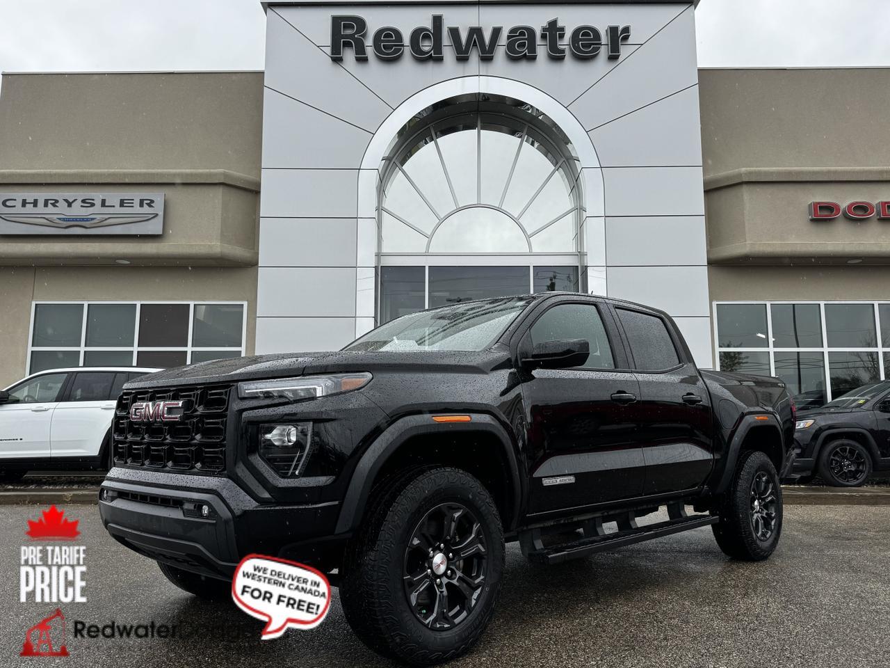 2023 GMC Canyon Elevation Crew Cab 4WD | Low KMs | I4 Turbo | Backup Camera | OnStar Redwater AB
