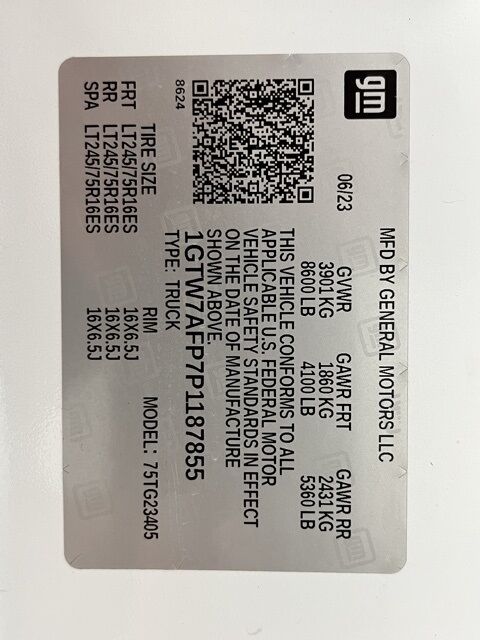 2023 GMC Savana 2500 Work Van Carrollton TX