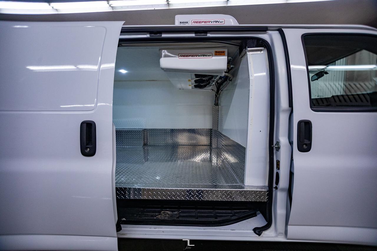 2023 GMC Savana 3500 Cargo Van Reefer BCam Red Deer AB