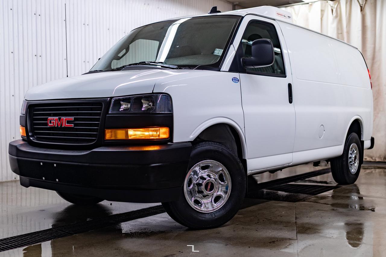 2023 GMC Savana 3500 Cargo Van Reefer BCam Red Deer AB