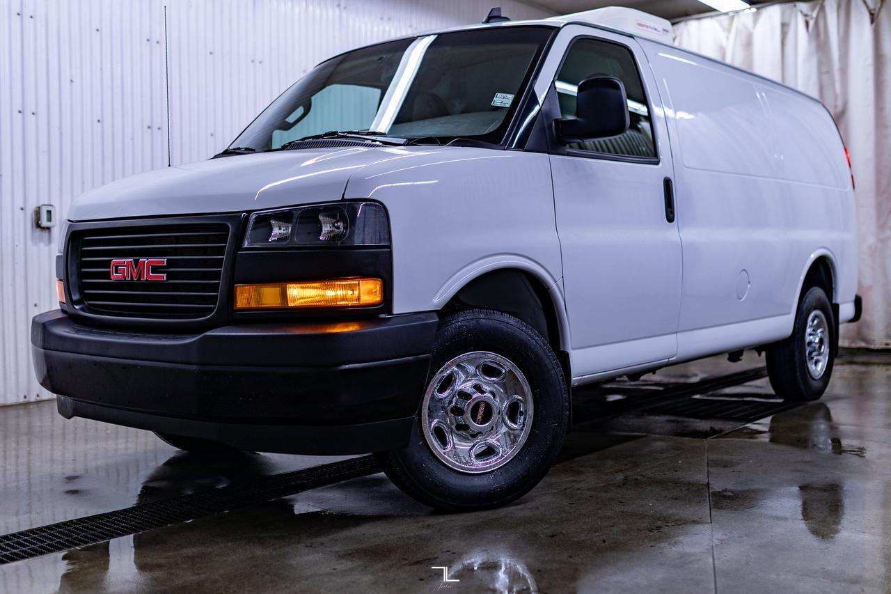 2023 GMC Savana 3500 Cargo Van Reefer BCam Red Deer AB