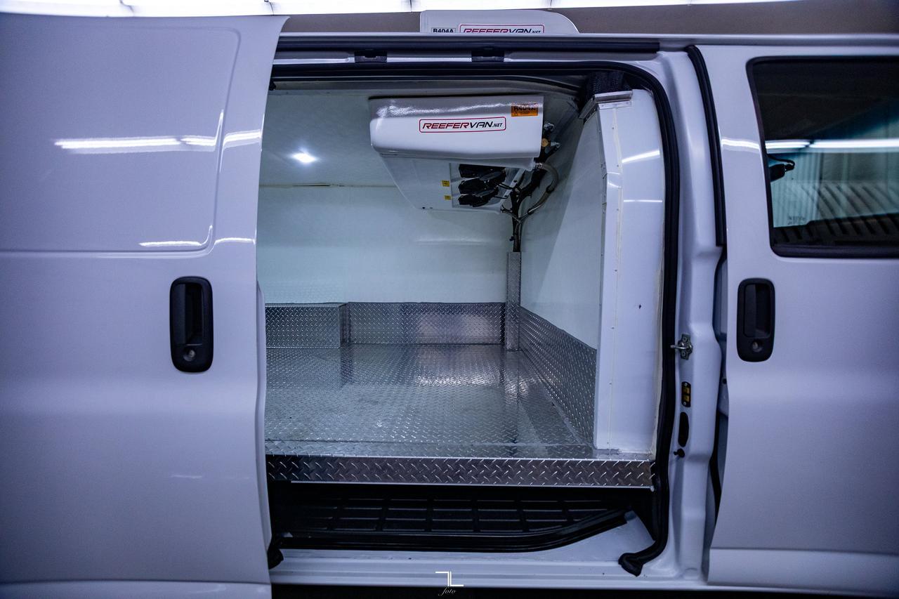 2023 GMC Savana 3500 Cargo Van Reefer BCam Red Deer AB