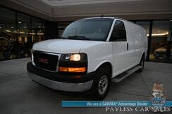 2023_GMC_Savana Cargo Van_2500 / Chrome Appearance & Cold Climate Pkg / 4.3L V6 / Driver Convenience Pkg / Bulkhead / Power Locks, Windows & Mirrors / Aux Input / Air Conditioning / Cruise Control / Running Boards / 1-Owner_ Anchorage AK