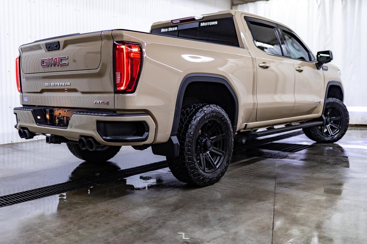 2023 GMC Sierra 1500 4x4 Crew Cab AT4 Leather Roof Nav BCam Red Deer AB