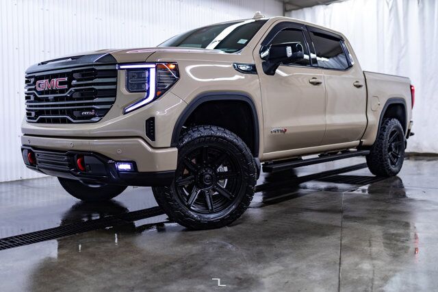 2023 GMC Sierra 1500 4x4 Crew Cab AT4 Leather Roof Nav BCam Red Deer AB