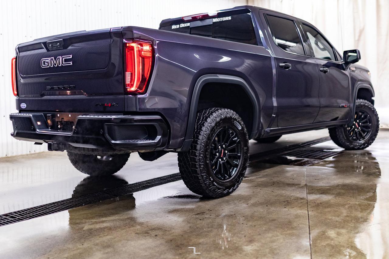 2023 GMC Sierra 1500 4x4 Crew Cab AT4X Leather Roof Nav BCam Red Deer AB