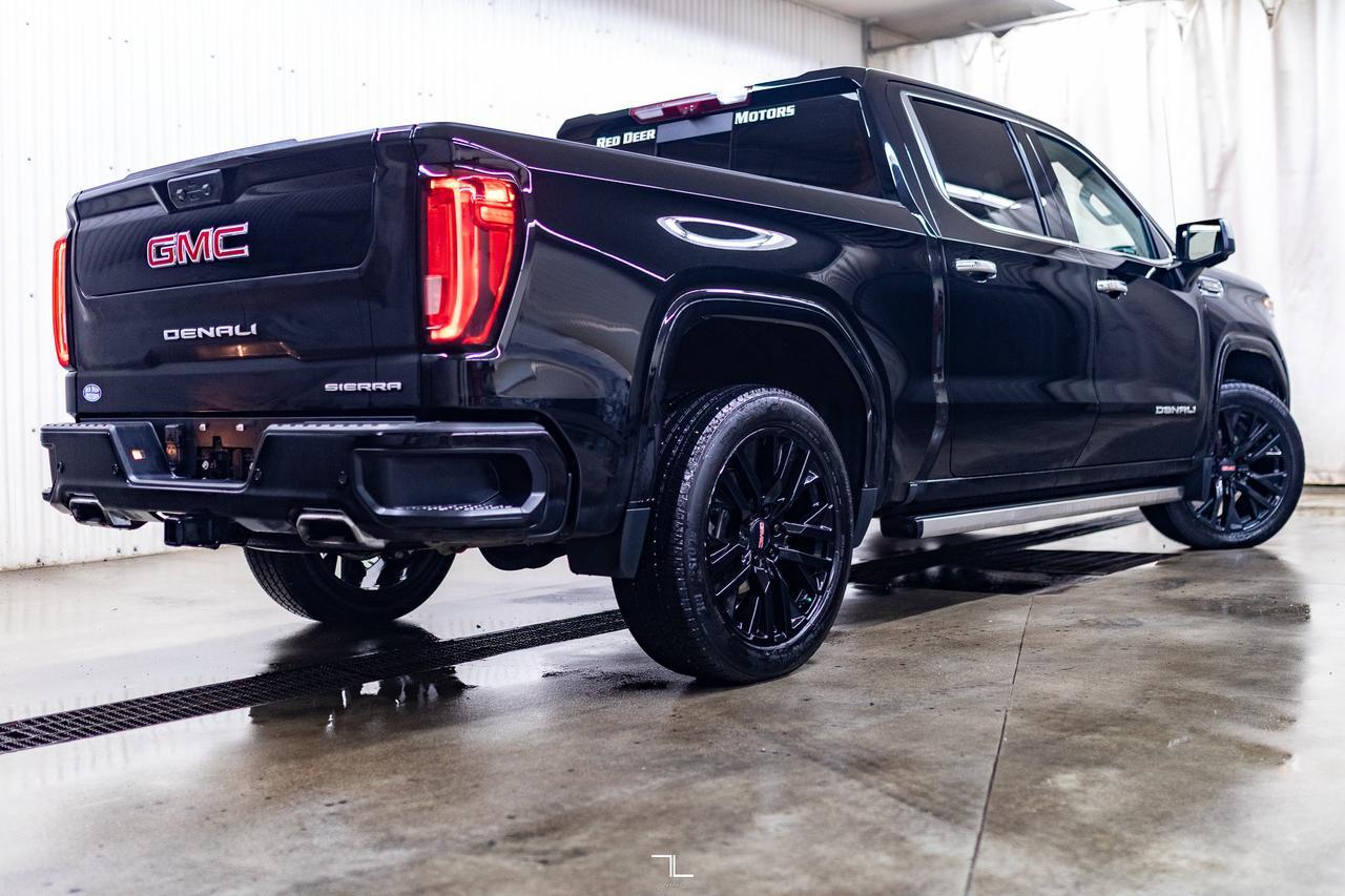 2023 GMC Sierra 1500 4x4 Crew Cab Denali Leather Roof Nav Red Deer AB